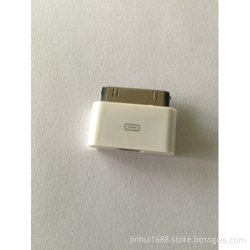 Micro USB to 30pin Adapter Connector for iPhone 4/4s